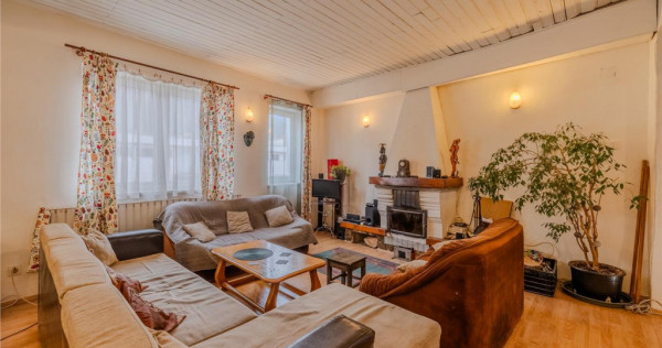 Locuinta cu caracter,doua niveluri,4 camere,terasa,garaj,cur