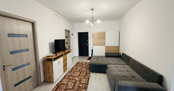 Garsonieră superbă 32,7 mp, mobilată și utilată, et 7/8