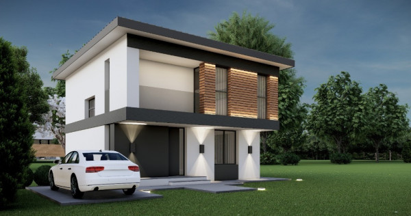 Vila Individuala / 4 Camere / Teren 330 mp / Scoala la 300 mp