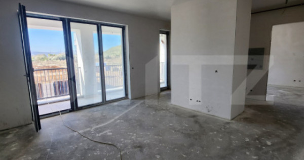 Apartament cu 2 camere, finisat, balcon, garaj, zona Somesul