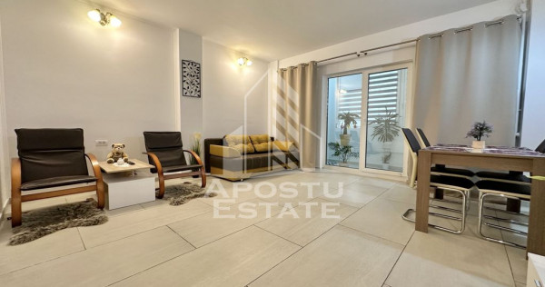 Apartament cu o camera mobilat si utilat la parter in Gir...