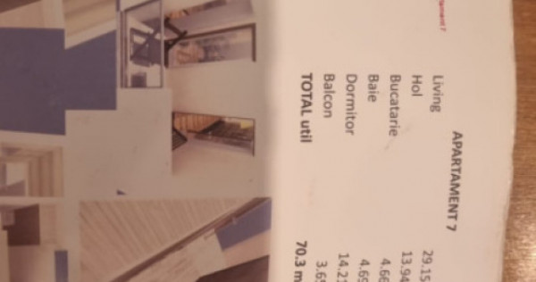 Apartament 2 camere, 66.65 mp, zona George Enescu