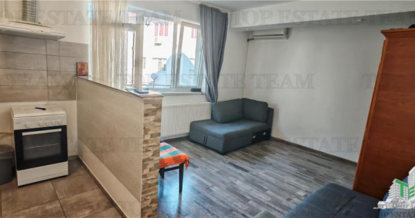 Garsoniera cocheta, 33mp, mobilata/utilata complet cu toate