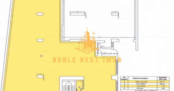 SPAȚIU COMERCIAL / DE BIROURI – ZONA CRAIOVEI, 590 mp.