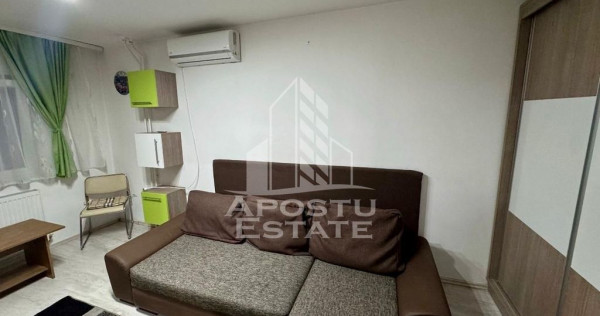 Apartament cu 1 camera, centrala proprie, zona Girocului