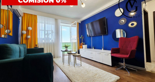 Apartament 2 camere | Vedere Panoramica catre mare | Centru