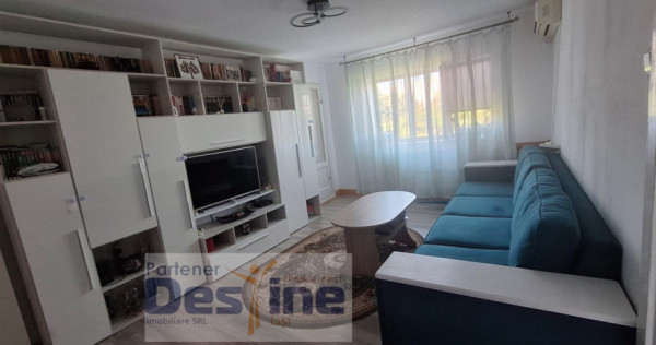 Apartament 3 camere Semidecomandat - 60 mp, Etaj 4