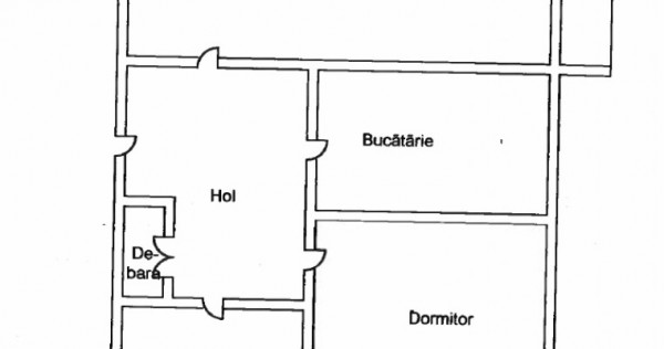 Apartament 2 camere decomandat - str.Babadag -54 mp!