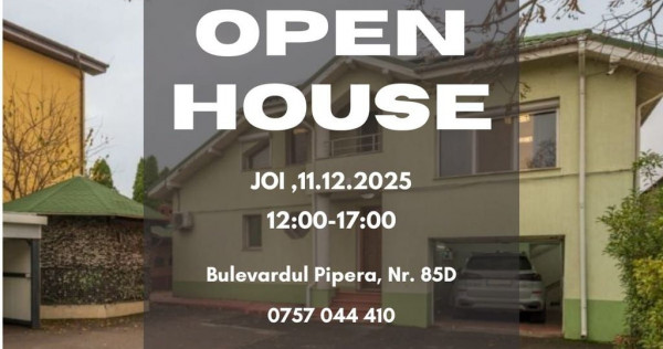 Vila individuala Pipera intersectie Iancu Nicolae OPEN HO...