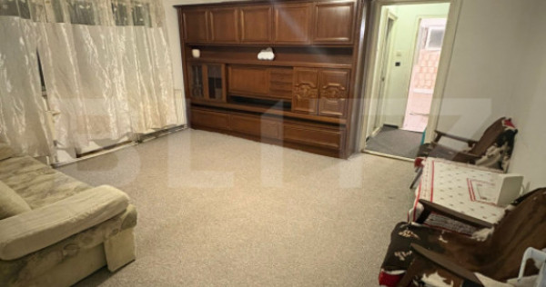 Apartament cu 2 camere, 54 mp, etaj 3, cu balcon și boxă l