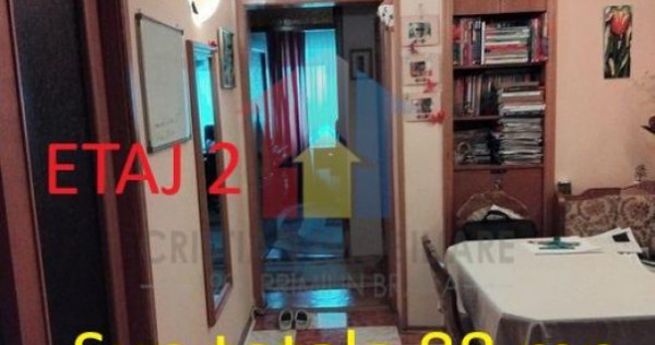 ULTRACENTRAL! Ap 3 camere, Calarasi, 88 mp, etaj 2, 3 balcoa