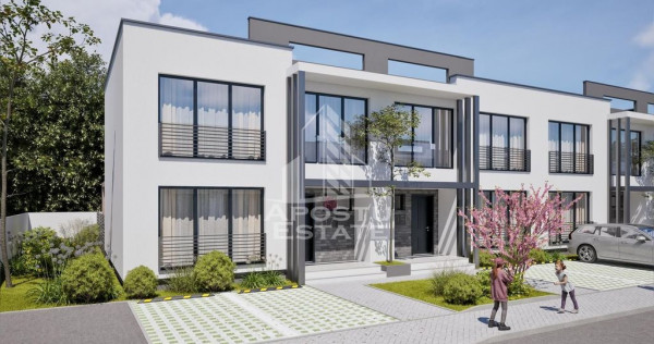 Ansamblu de 18 case moderne - Parneava