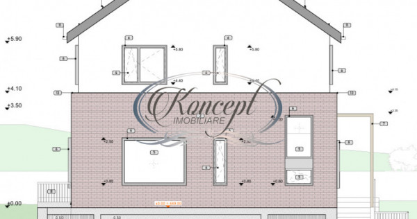 Teren autorizat cu proiect premium pentru casa individuala i