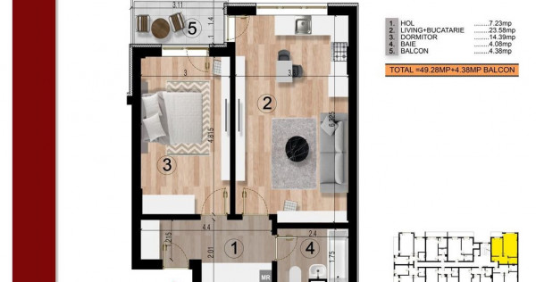 2cam.studio-54mp -mutare imed/15min metrou Leonida sau Be...