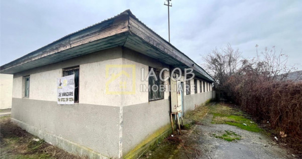 Spatiu productie (fosta moara) cu anexe, Buhoci, Bacau