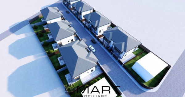 Teren intravilan 5000mp cu PUZ si proiect case 13 unitati Se