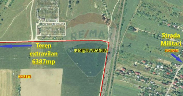 Teren 6,387mp Golesti / Drumul DC147
