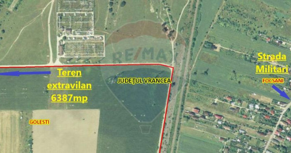 Teren 6,387mp Golesti / Drumul DC147