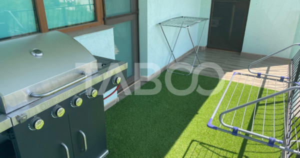 Apartament spatios de vanzare cu terasa si gratar in Arhitec
