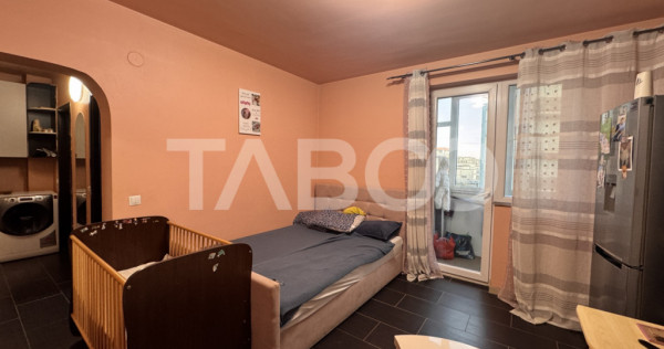 Garsoniera de inchiriat 25mp mobilata utilata parcare balcon