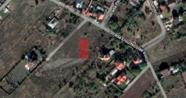 SUPER PRET - 5000 mp la 24 euro mp-Balotesti - urbanism P+2