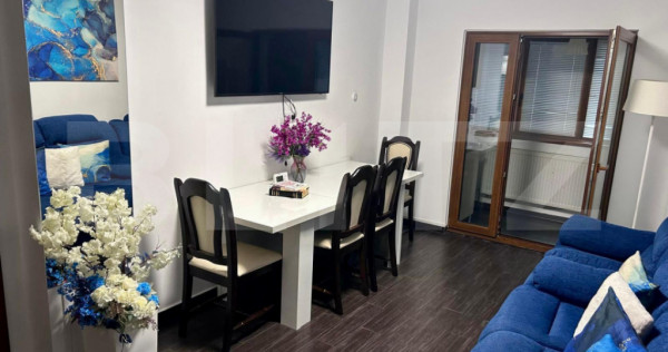 Apartament spatios, 3 dormitoare, 2 bai, parcare, zona Kaufl