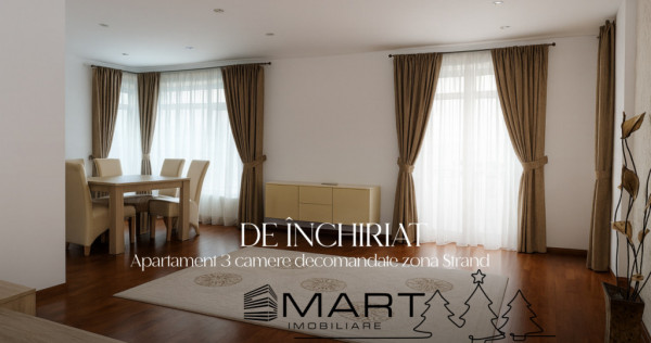 Apartament de LUX 3 camere decomandate Cartier Strand