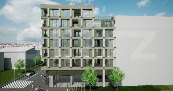 APARTAMENT 2 CAMERE │64 MP│SEMIFINISAT│ZONA INTRE LACU