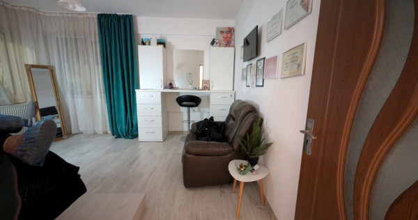 Apartament parter pentru, cabinet, salon. Bloc nou