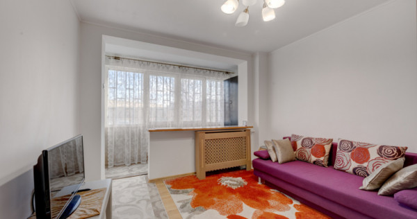 Apartament 3 camere parter, cu balcon, 10 min. Bucur Obor