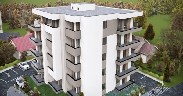 Studio BLOC NOU PARK 69 , 53 mp utili, et 1/4,CENTRU,BIG