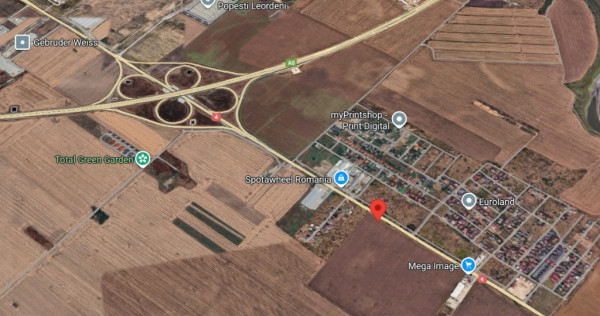 Teren extravilan - 5 ha - Popesti-Leordeni, Sos. Oltenitei, fn, Ilfov