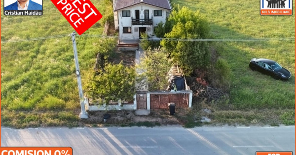 Casa 3 cam, 2 bai, 2 balcoane | Teren 400mp | Vidra-Dobreni