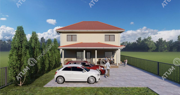 Casa individuala in Selimbar 4 camere decomandate si 420 mp