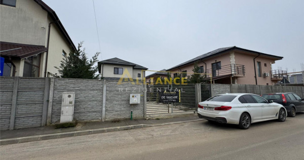 {TEREN 566 MP} Vila Individuala P 1 cu 4 camere - 3 bai - 15