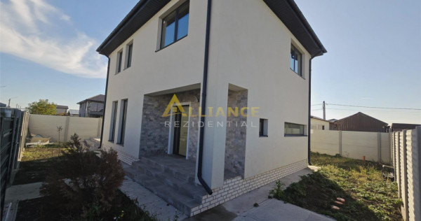 Vila individuala - 4 camere - 2 bai - pod-incalzire pardosea