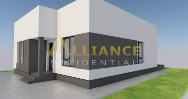 Casa individuala parter ~ 4 camere 2 bai ~ teren 307mp