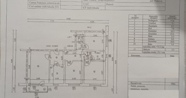 Apartament 4 camere de v&acirc;nzare &ndash; Ploiești, Bld. Republicii