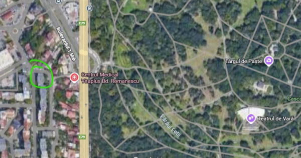 Apartament 3 camere, vedere directă la Parcul Romanescu 1 Mai