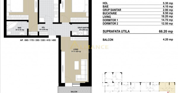 Reducere la plata numerar 15% la 3 camere, Berceni Grand Are