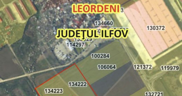 Teren intravilan 20,000mp Popesti-Leordeni intre centura ...