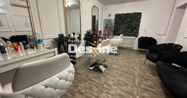 Afacere &ndash; Frizerie / Salon de &icirc;nfrumusețare, 83 mp, Cant
