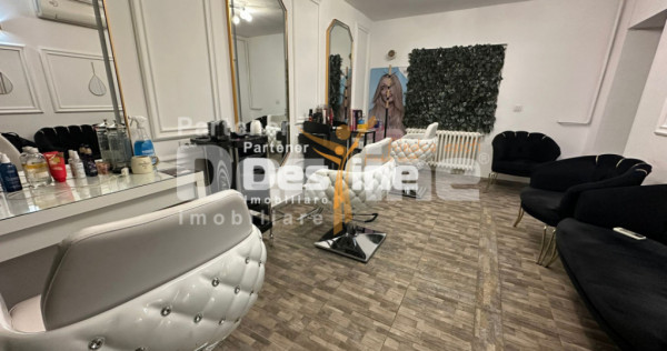 Afacere &ndash; Frizerie / Salon de &icirc;nfrumusețare, 83 mp, Cant