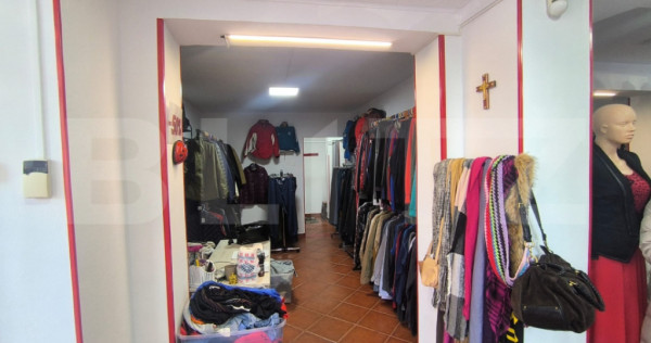 Inchiriere spatiu comercial cu vitrina la strada principala,