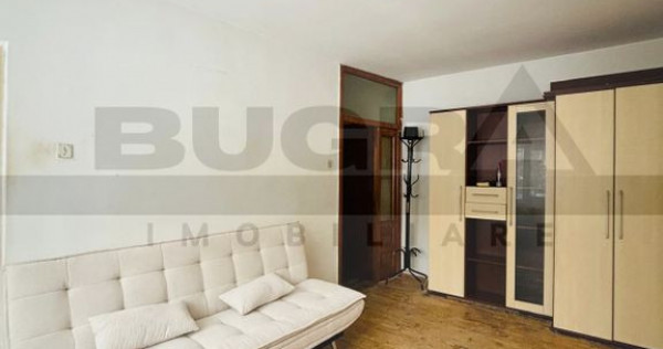 Garsoniera 22 mp, bloc reabilitat, zona L. Rebreanu