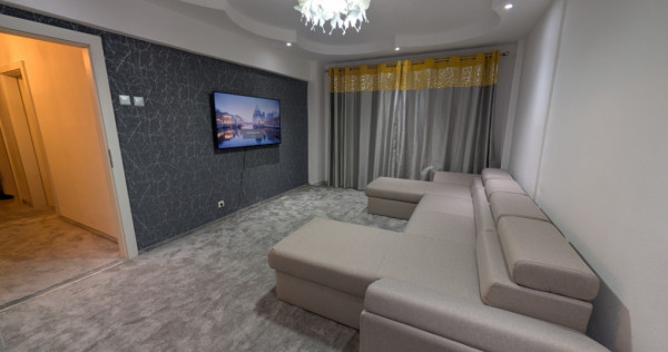 Renovat, 2 camere decomandate - 64 mp , etaj intermediar, No