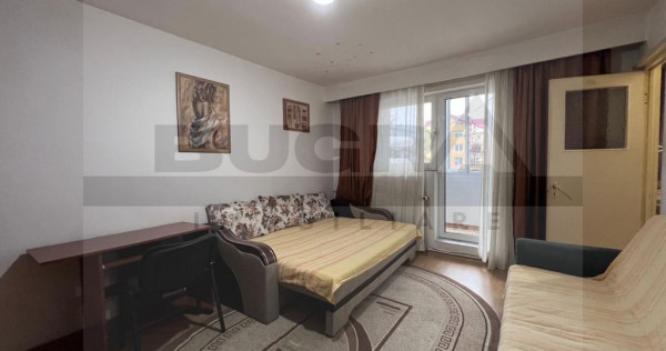 Garsoniera decomandata, 28mp, balcon, zona strazii Mehedinti