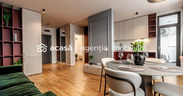 XCity Towers: 3 camere modern, etaj 2, living generos