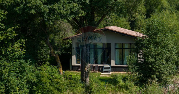 Casă de vacanță nouă, cu p&acirc;r&acirc;u &icirc;n curte, &icirc;n inima...