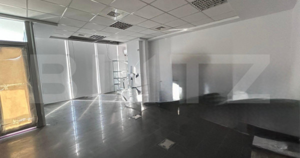 Spatiu comercial, 80 mp, vitrina, Calea Bucuresti- KFC